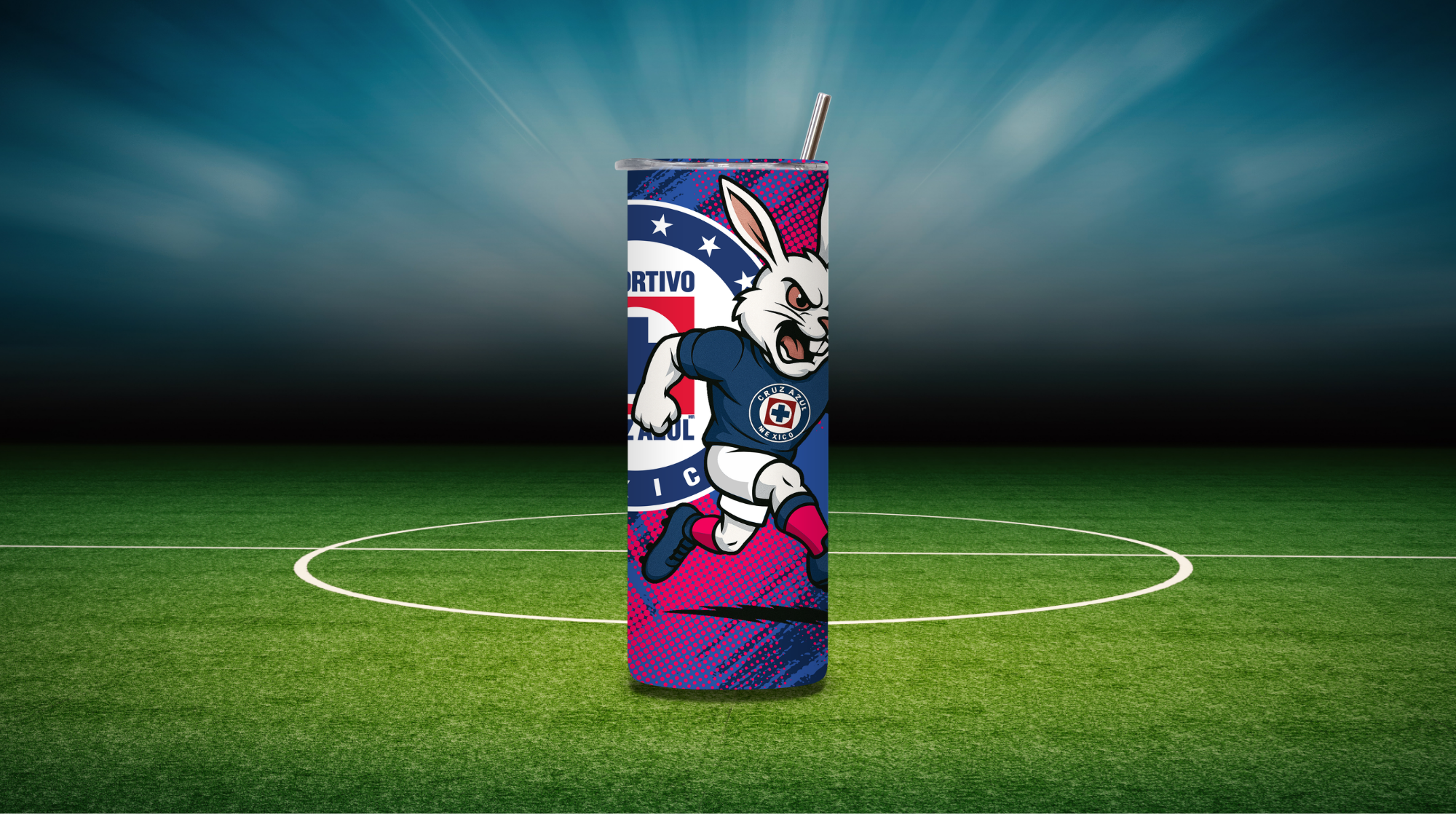 Liga MX Mascot Soccer Tumbler – 20 oz